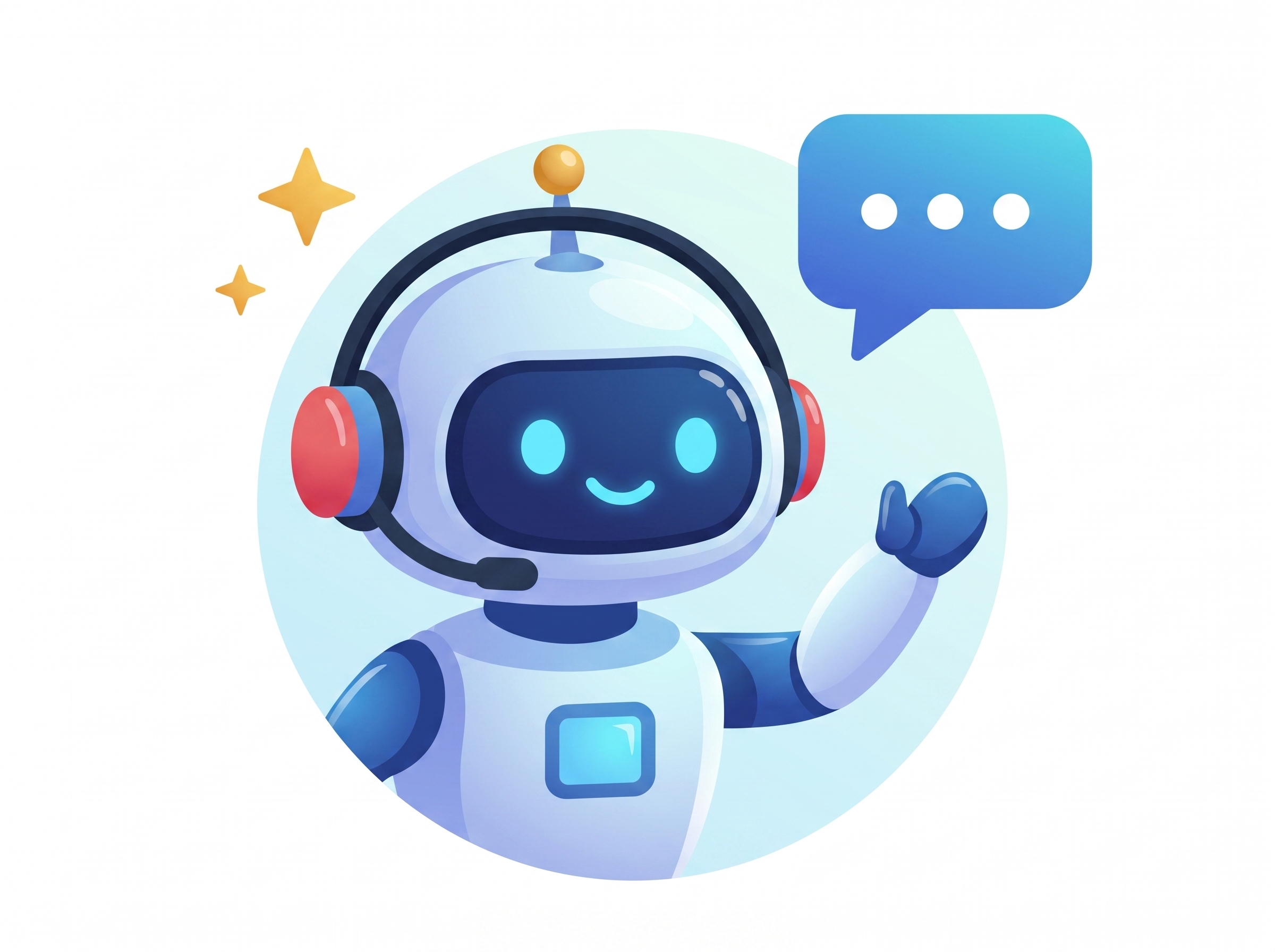 Live Chat Robot Icon